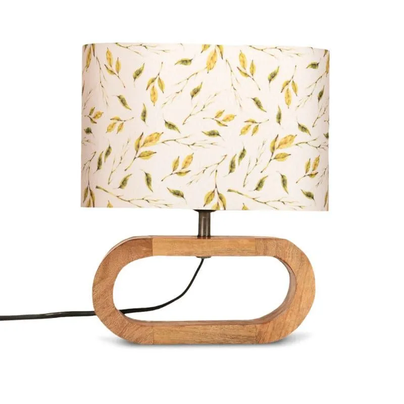 Vine Spread Mirza Fabric Table Lamp - Multicolor media 4