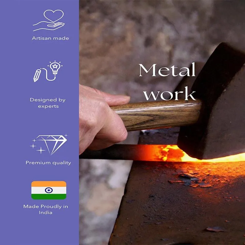 Golden Titli Candle Holder media 4