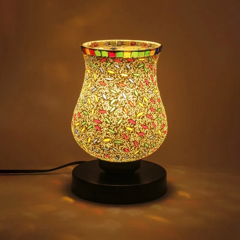 Lunalor Mosaic Glass Table Lamp - Multicolor media 5