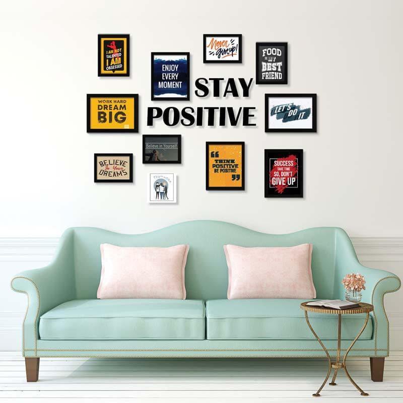 Stay positive