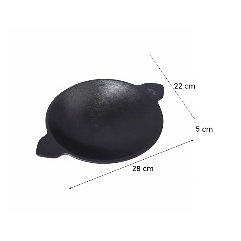 Crisp Hopper Pre-Seasoned Cast Iron Pan - 8.5 Inch media 9
