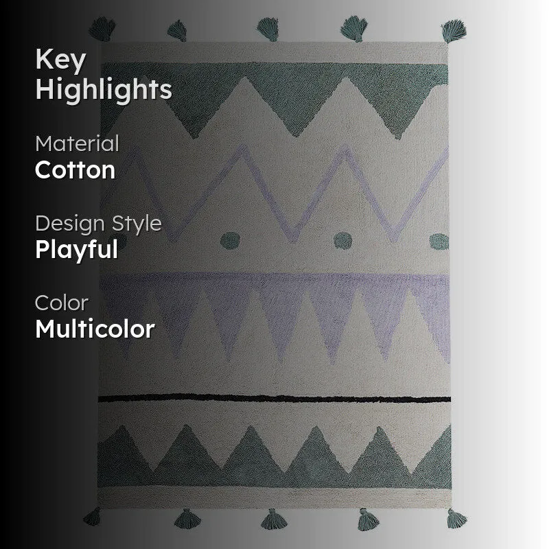 Plush Peak I Tufted Cotton Area Rug media 2