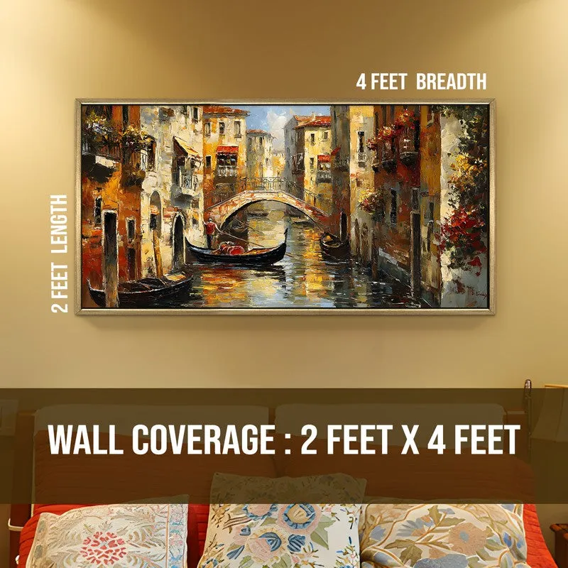 Shimmerwake Canvas Wall Painting With Frame media 8