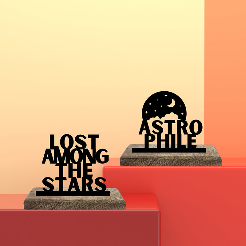 Astrophile Showpiece - Set Of Two
