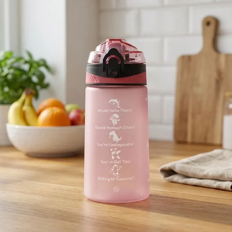 Solara Flexsip Plastic Water Bottle (500 mL) - Pink media 1