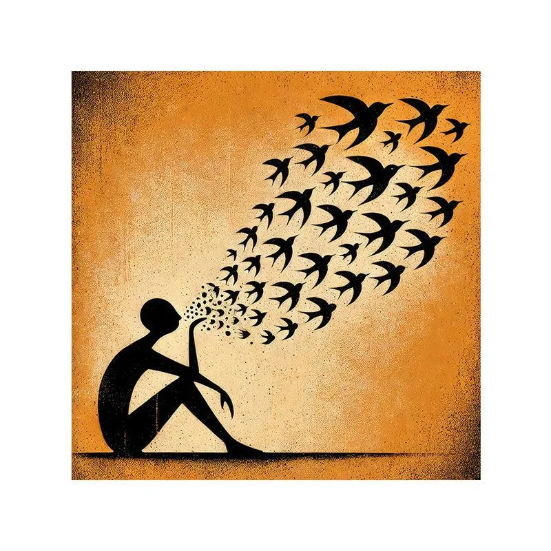 Pigeon Post Operator Wall Painting media 4