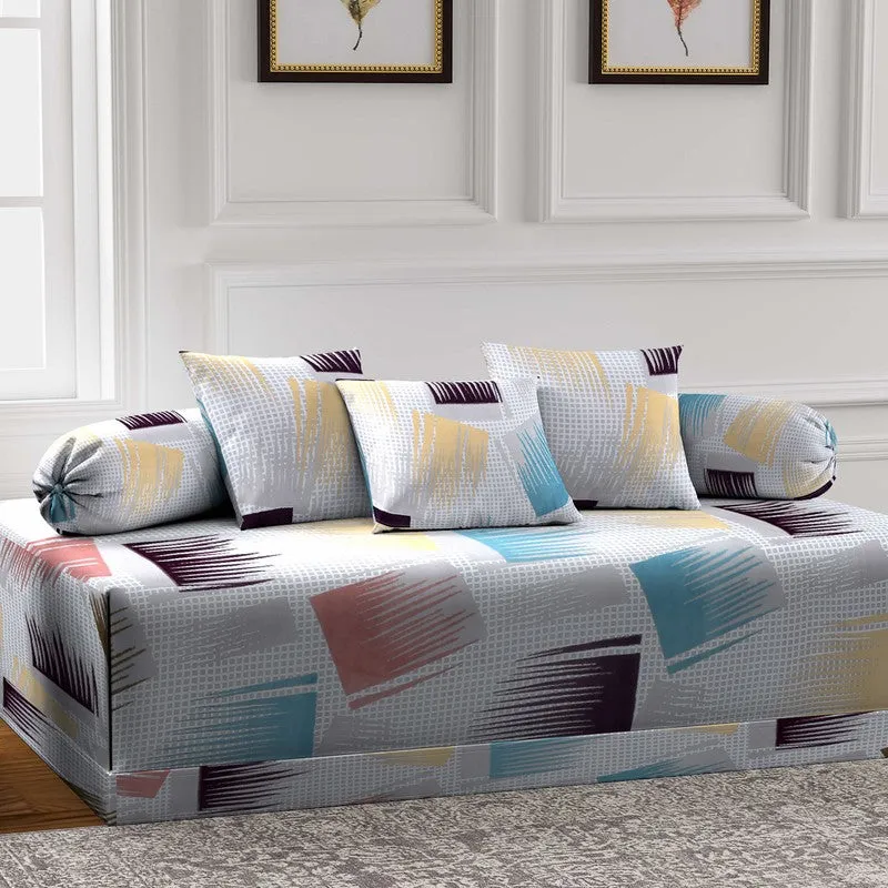Modulyn Printed Diwan Set - Six Piece Set media 3