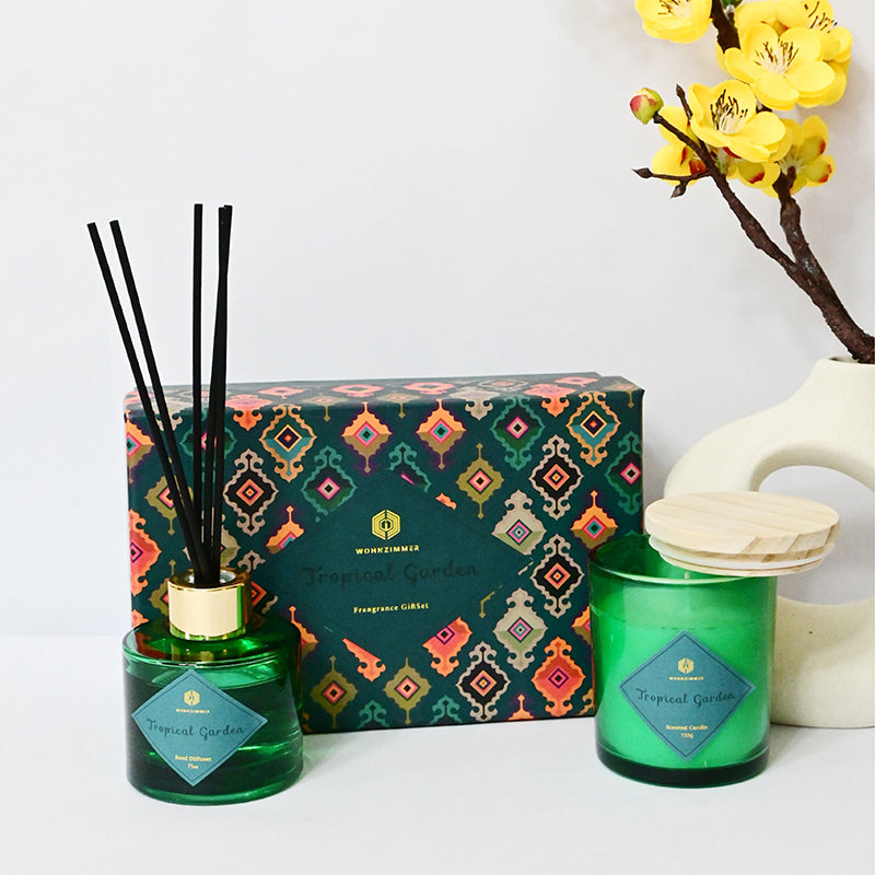 Bruma Reed Diffuser (Tropical) - Two Piece Set media 4