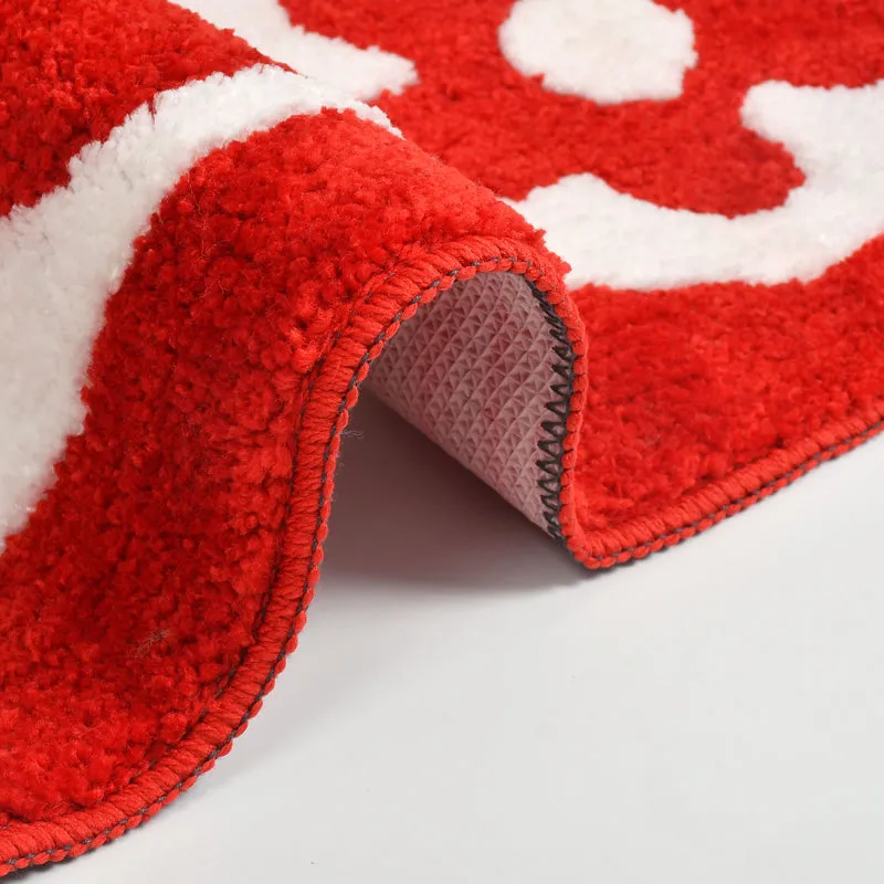 Lumora Cotton Bath Mat - Red media 7