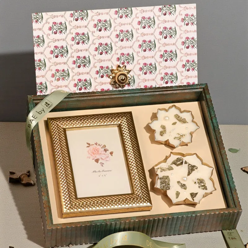 Oudh Mosaic Diwali Hamper - Three Piece Set media 3