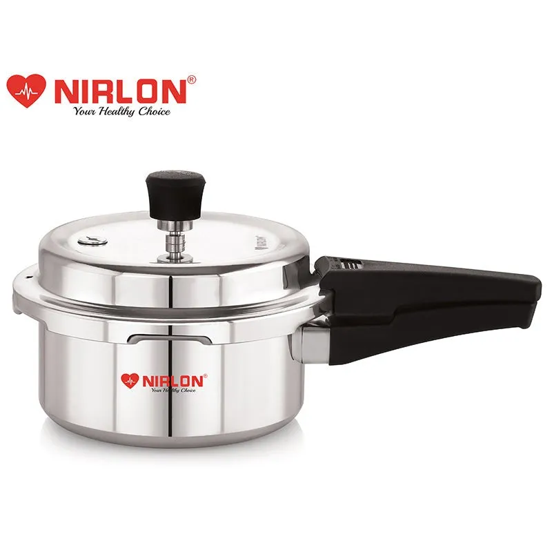 Nirlon Aluminum Pressure Cooker - 1500 mL/ 9 Inches media 3