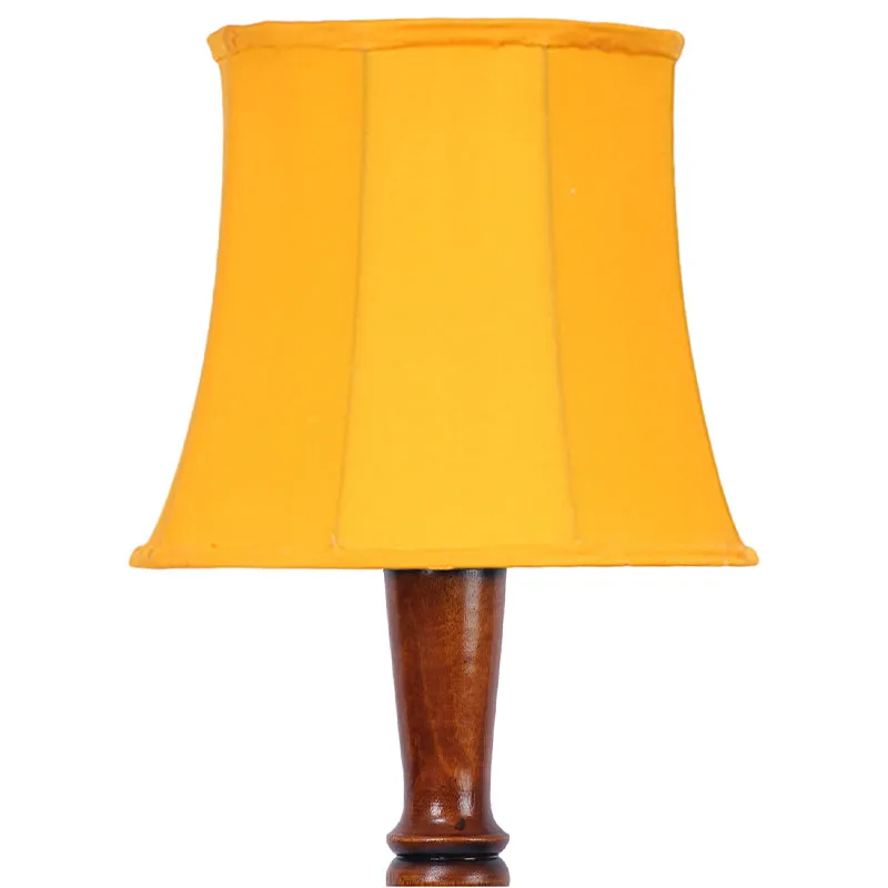 Masiya Miri Vintage Wooden Floor Lamp - Yellow media 3