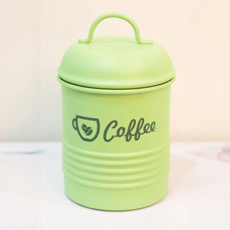 Ferrous Fun Coffee Storage Container (1300 mL) - Green media 1