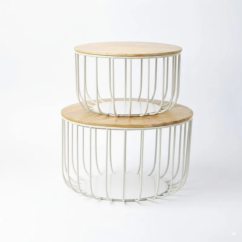 Selara Nest Fruit Basket - Set Of Two media 5