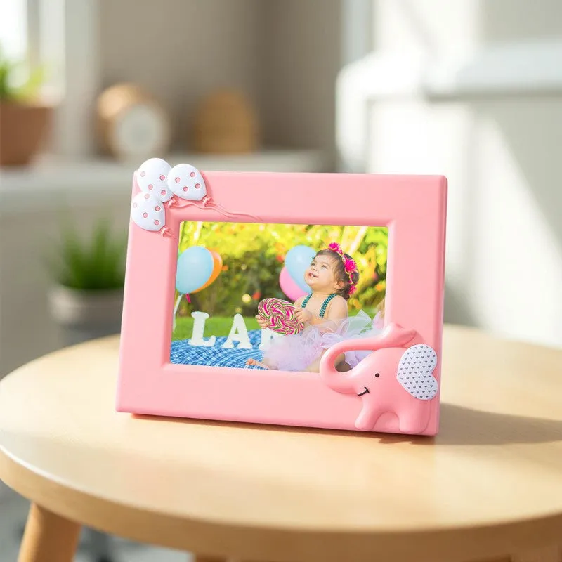 Baby Trunk Photo Frame - Pink media 3