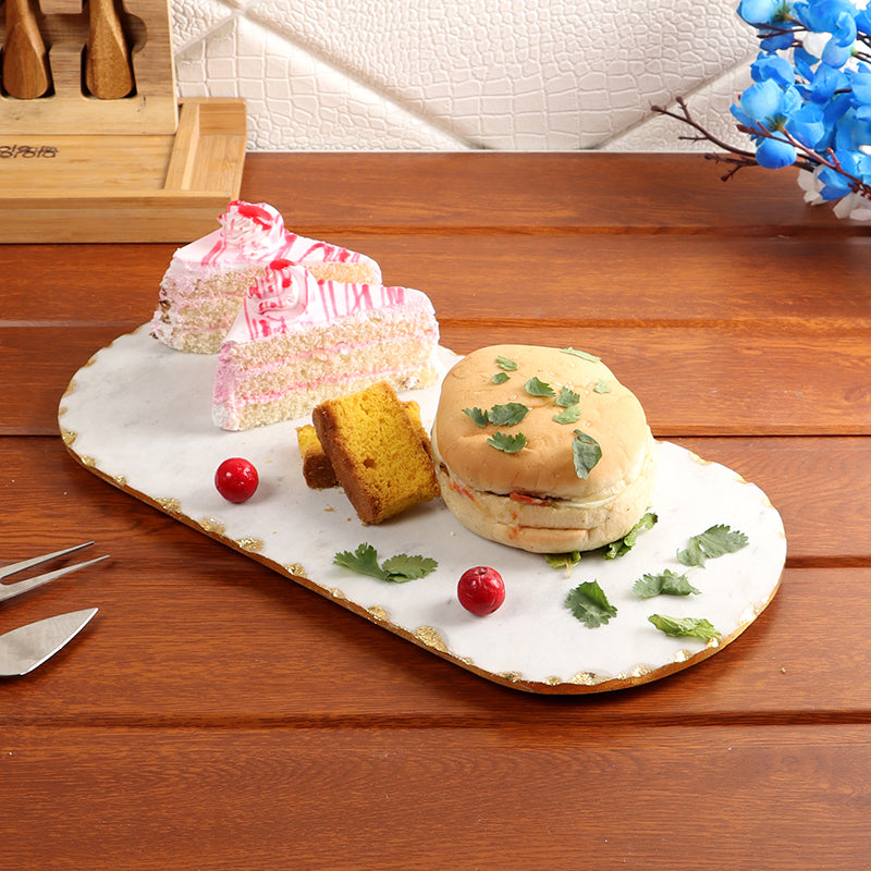 Carvion Marble Serving Platter