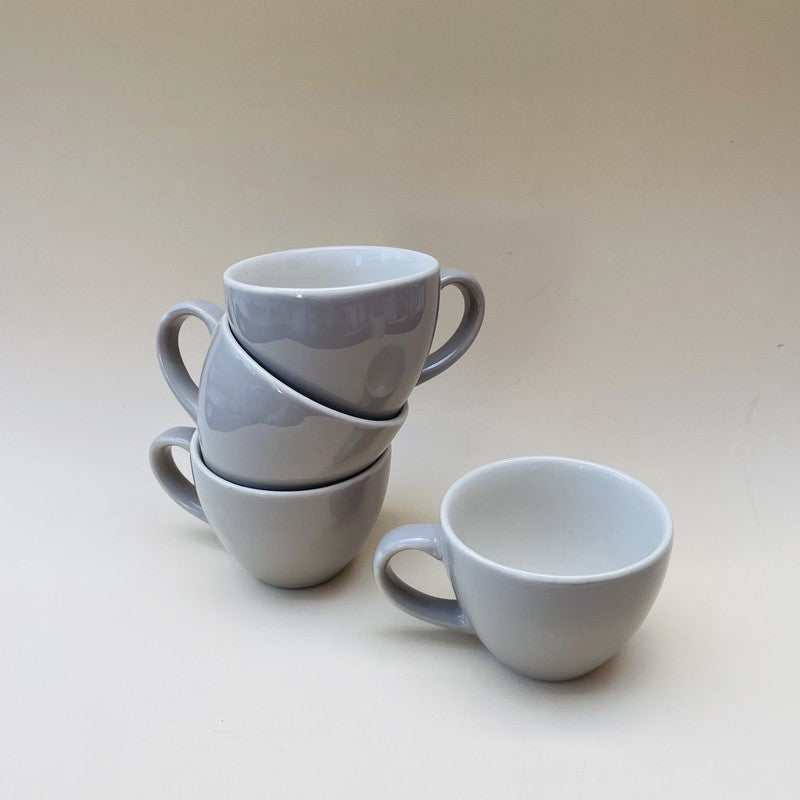 Cozy Ceramic Tea Cup (80 mL Each) - Set Of Four media 6