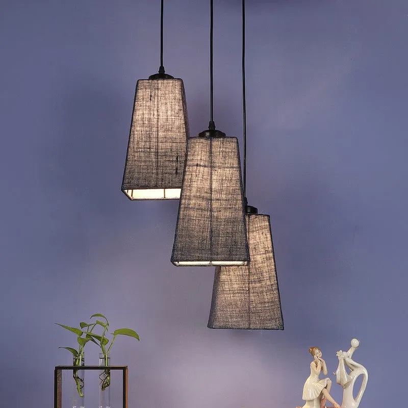 Shadowlux Triple Metal Ceiling Lamp - Blue media 3