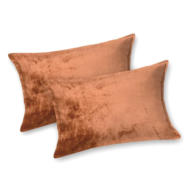 VelvetDream Woolen Bedsheet (Rust Orange) - 150 GSM media 6