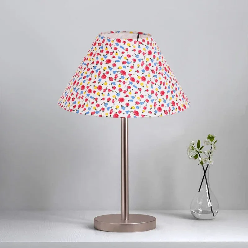 Noctra Zyn Floral Metal Table Lamp - Multicolor media 4