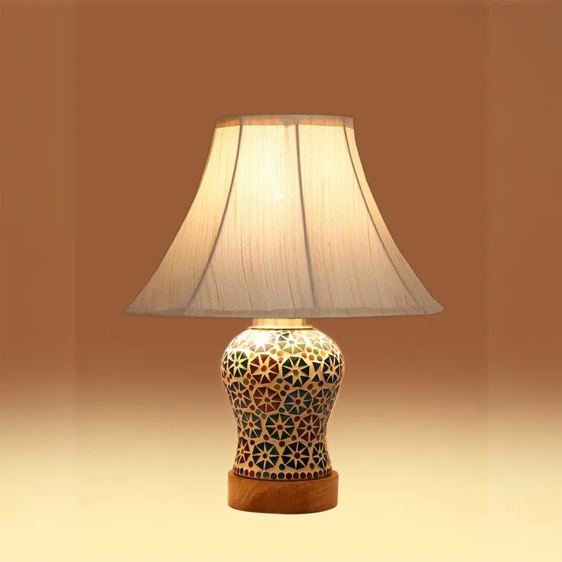 Terrix Wooden Table Lamp - Multicolor media 7