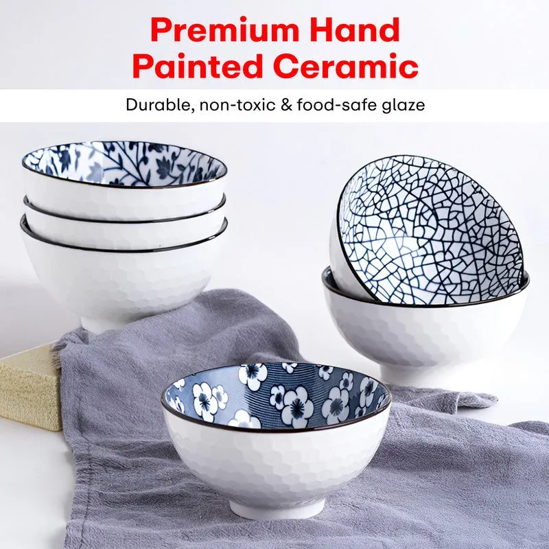 Rioware PetalPop Ceramic Snack Bowls (250 mL Each) - Set Of Four media 8