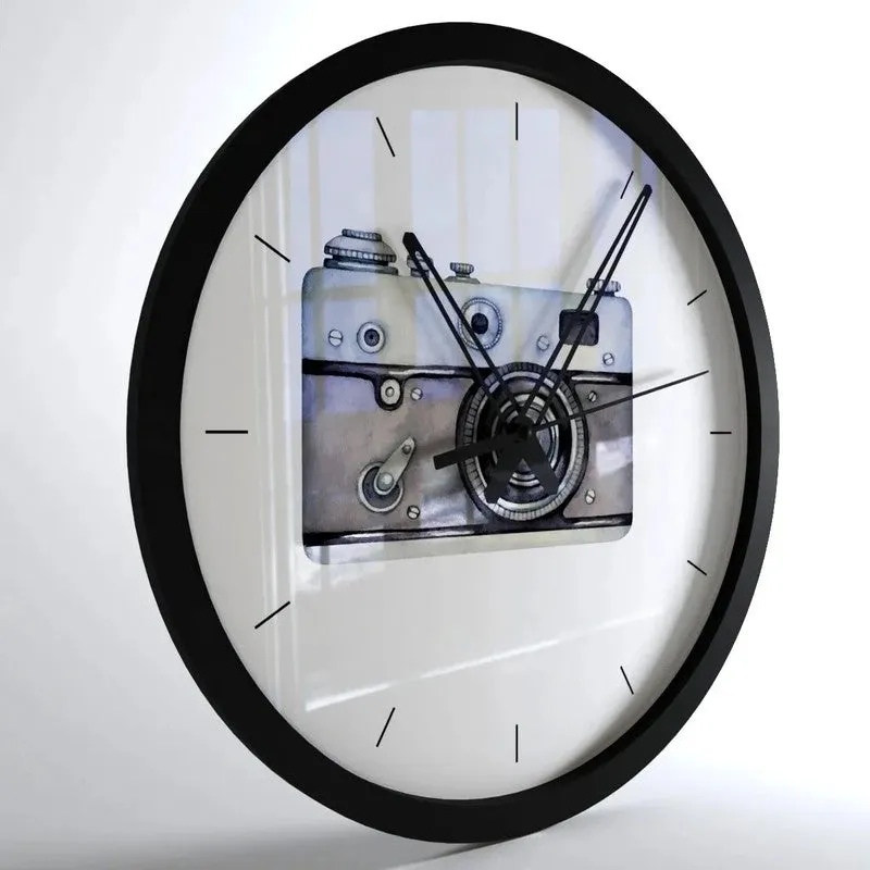 Retrocam MDF Wall Clock media 4