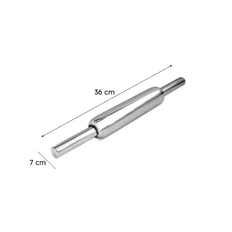 Roll Nest Steel Rolling Pin & Board - 10