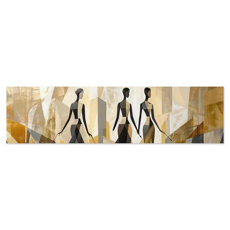 Earthy Silhouettes Boho Canvas Wall Art media 7