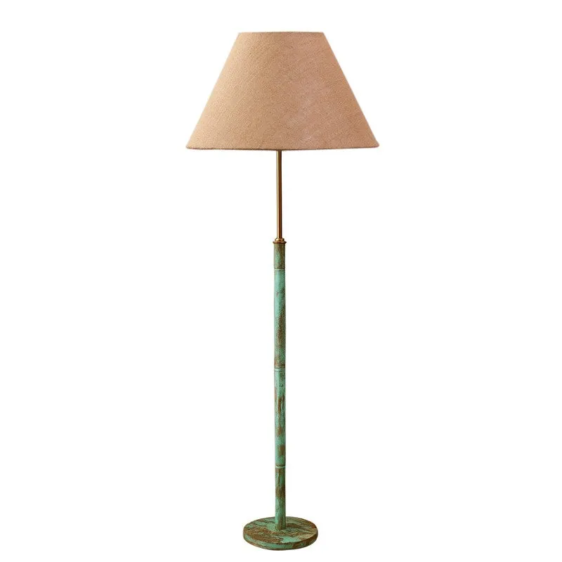 Drift Wooden Floor Lamp - Beige media 5