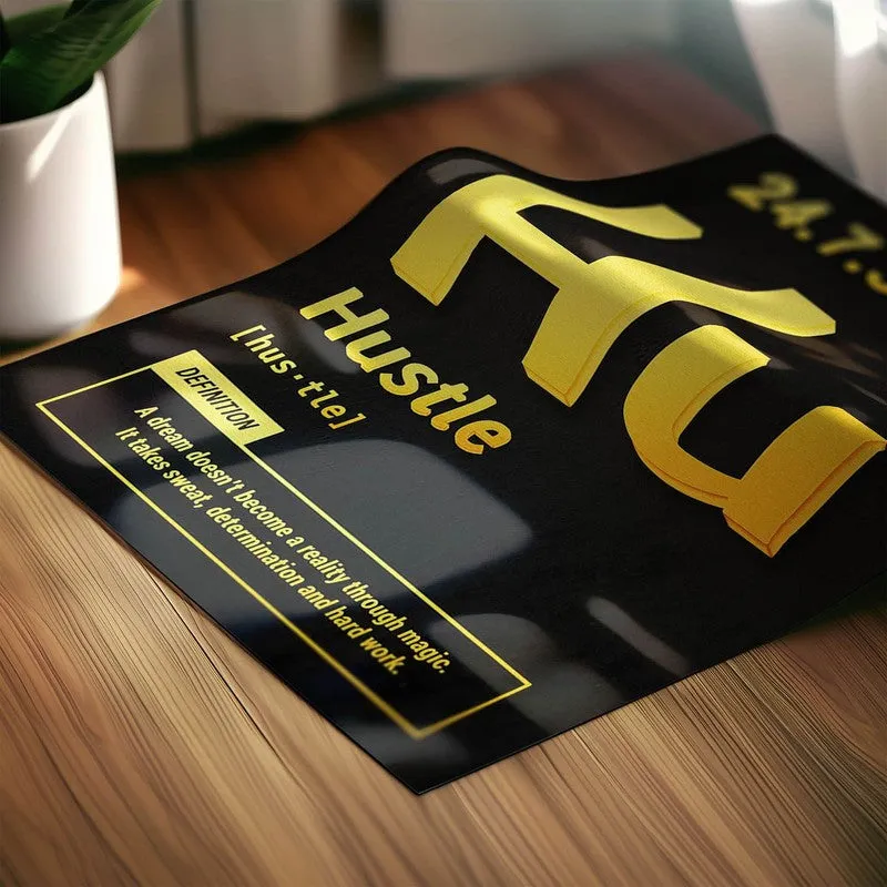 Hustle Element Wall Poster media 5