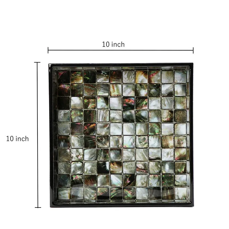 Check Charms Serving Platter - Eight Piece Set media 7