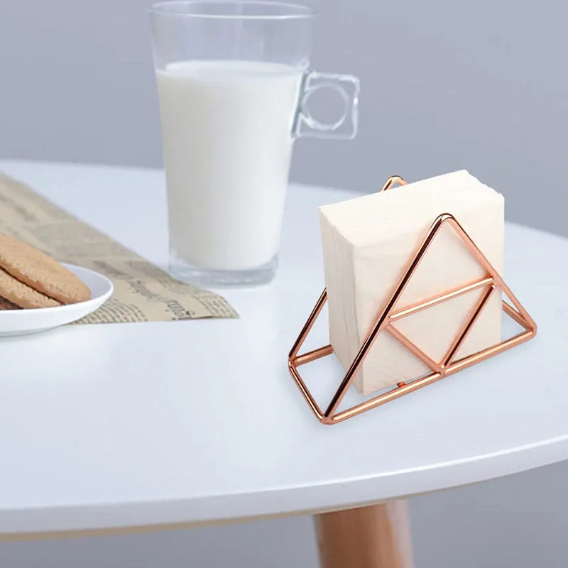 Trio Trail Napkin Holder (Copper) - Set Of Two media 1