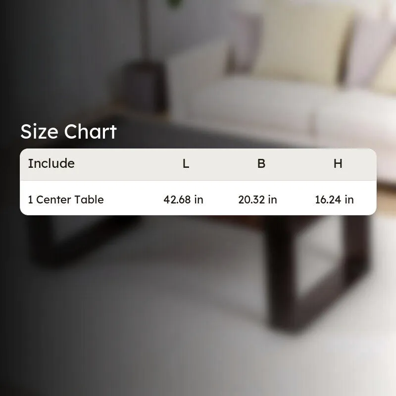 Zirox Sheesham Wooden Center Table - Black media 11