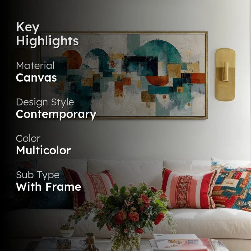 Manorline Blocks Canvas Wall Art media 2