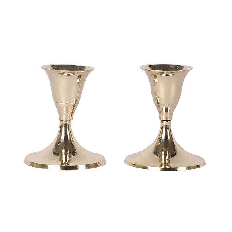 Candela Gold Candle Holder - Set Of Two media 6