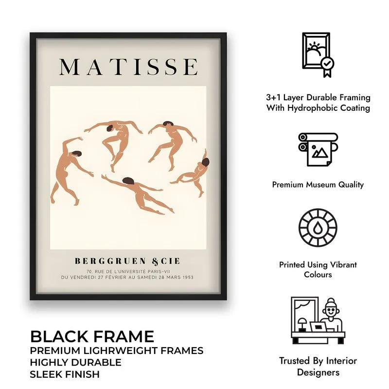 Rhythm Canvas Wall Painting With Black Frame media 9