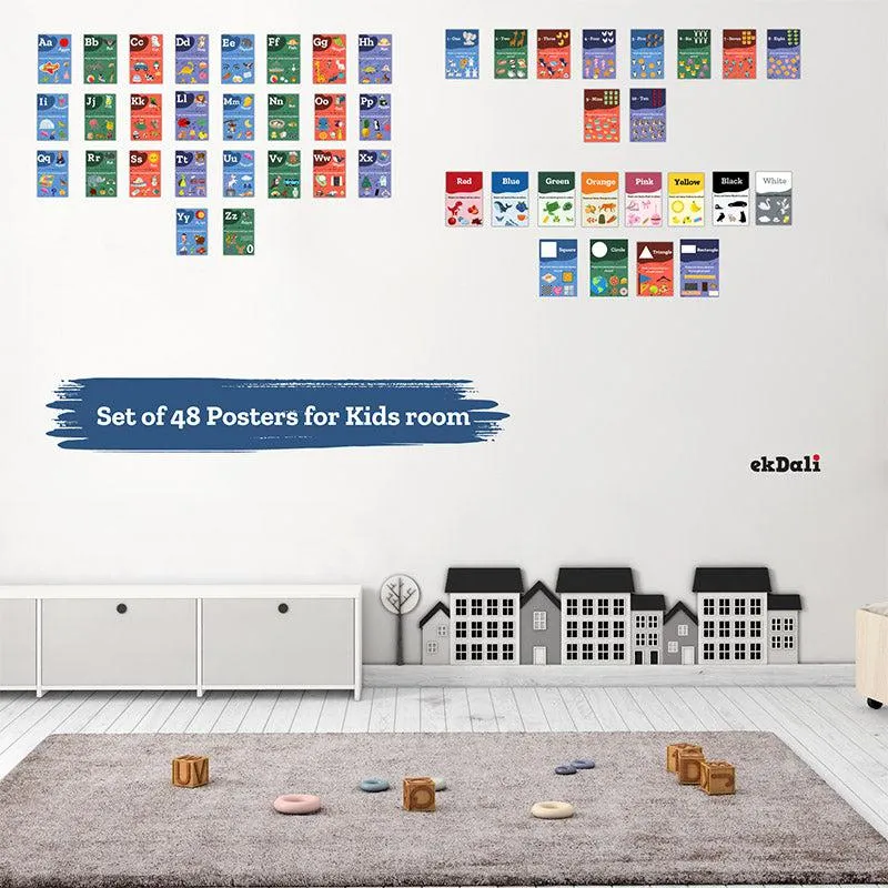 Learn & Play Wall Poster - Set of Forty Eight media 3