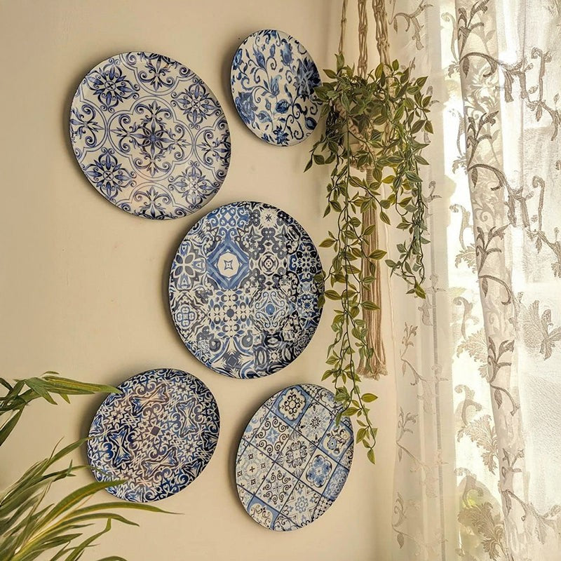 Portugese Charm Wall Plate - Set Of Five media 6