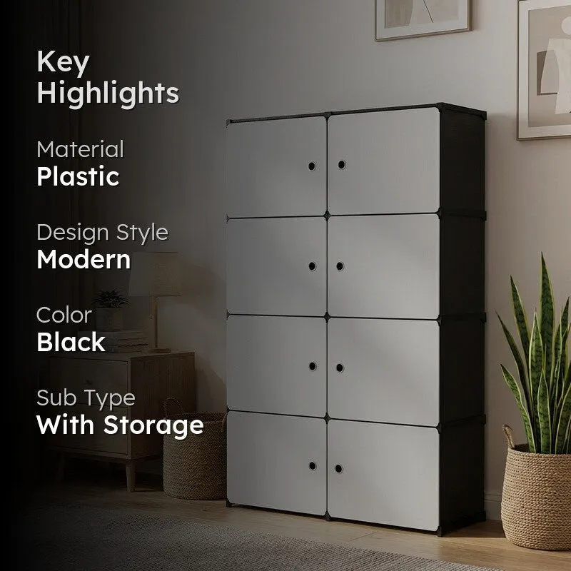 Rioware StoreScape Multi-Use Wardrobe Racks - Black media 2