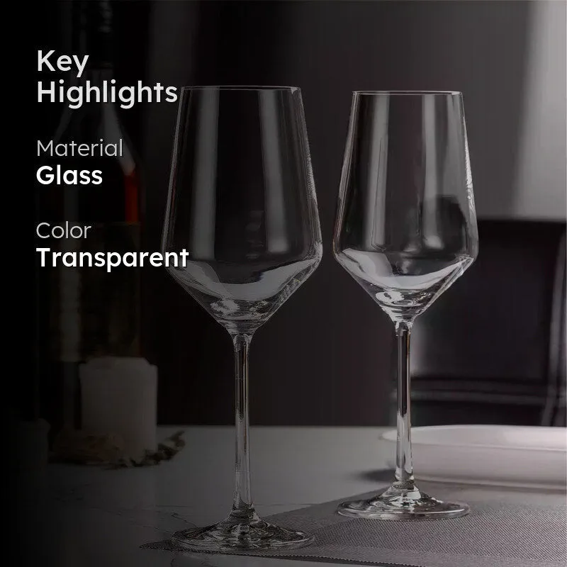 Dulia Wine Glasses (450 ML) - Set of Six media 2