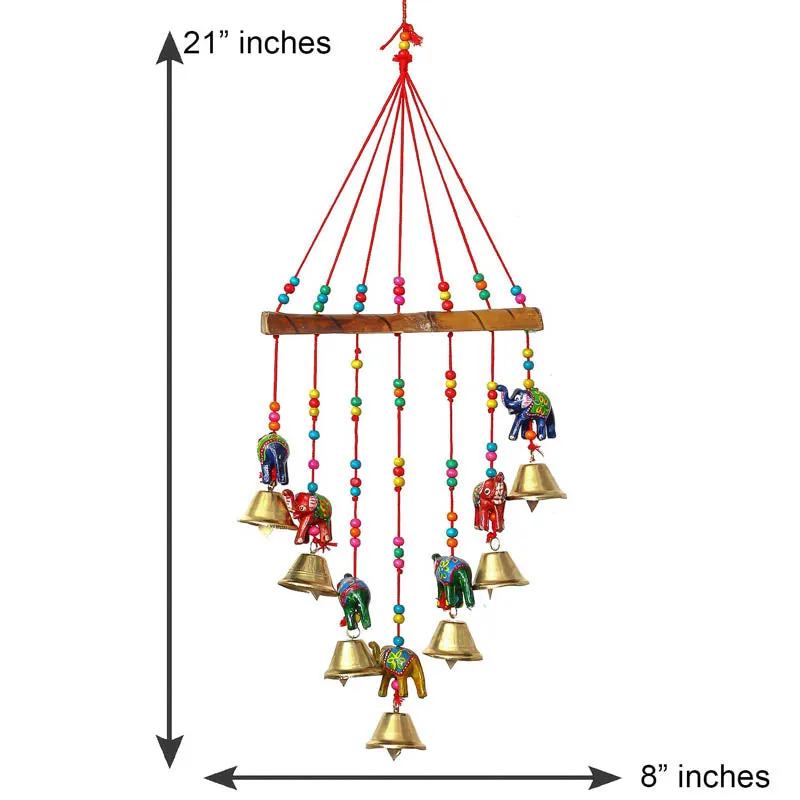 Chime Of Joy Painted Plastic Wall Accent media 5