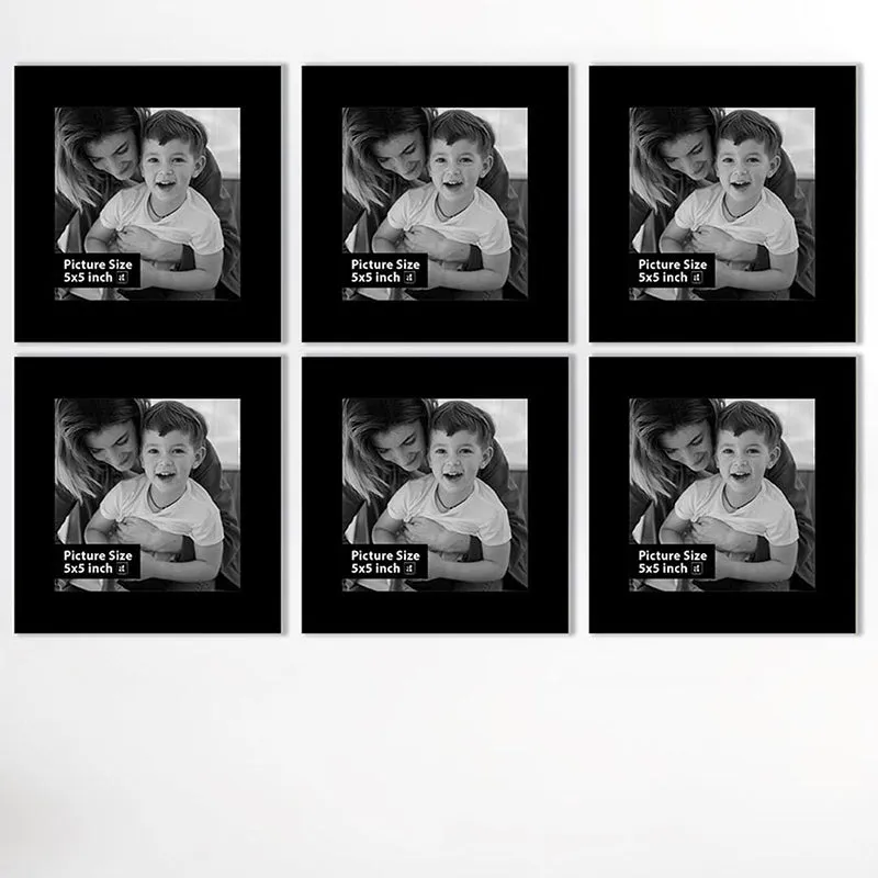 Willow Charm Photo Frame (Black) - Set Of Six media 1