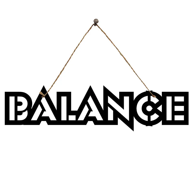 Balance Mild Steel Wall Accent media 3
