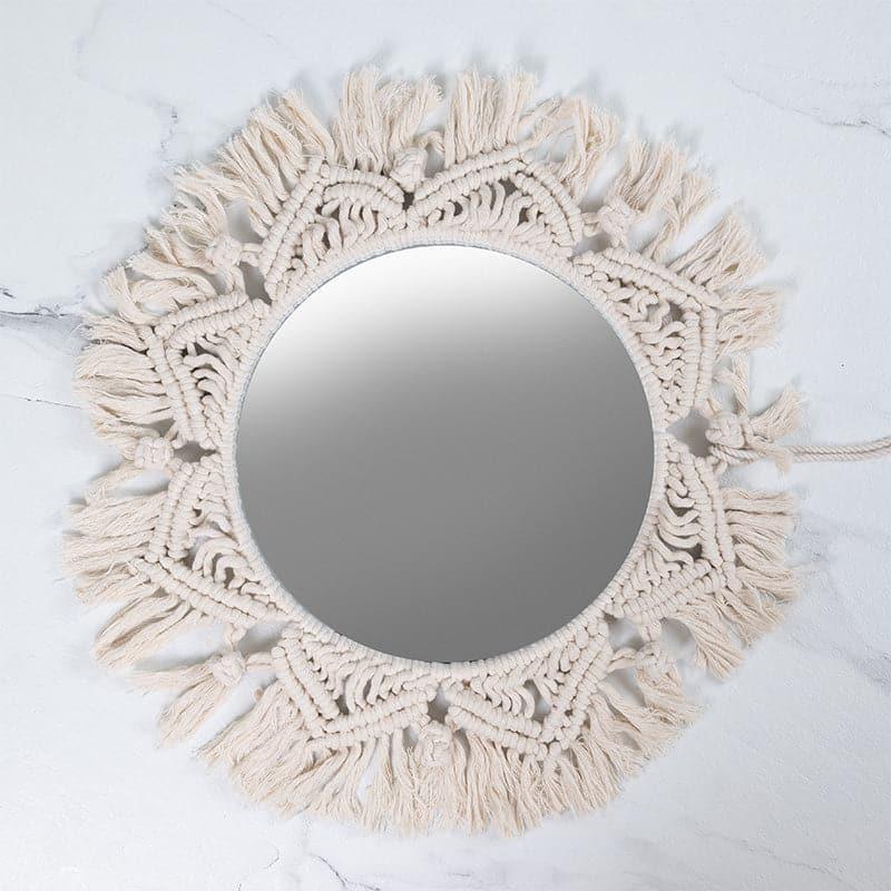 Roxanne Macrame Wall Mirror media 2