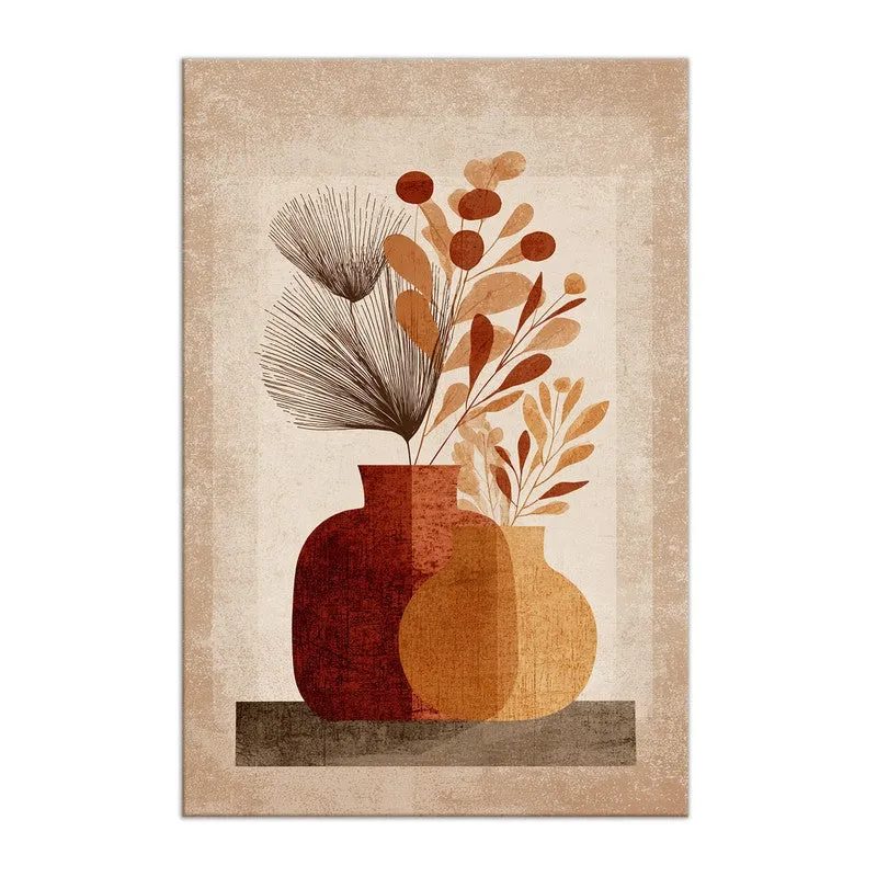Earthy Vase Composition Canvas Wall Art media 3
