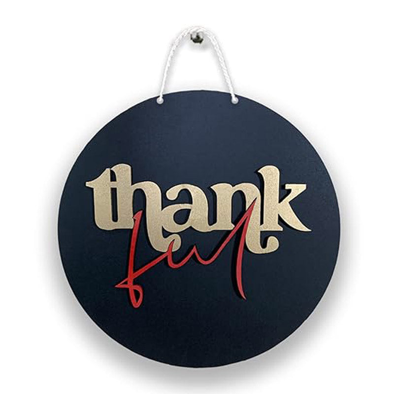Alora Thankful MDF Wall Accent media 3