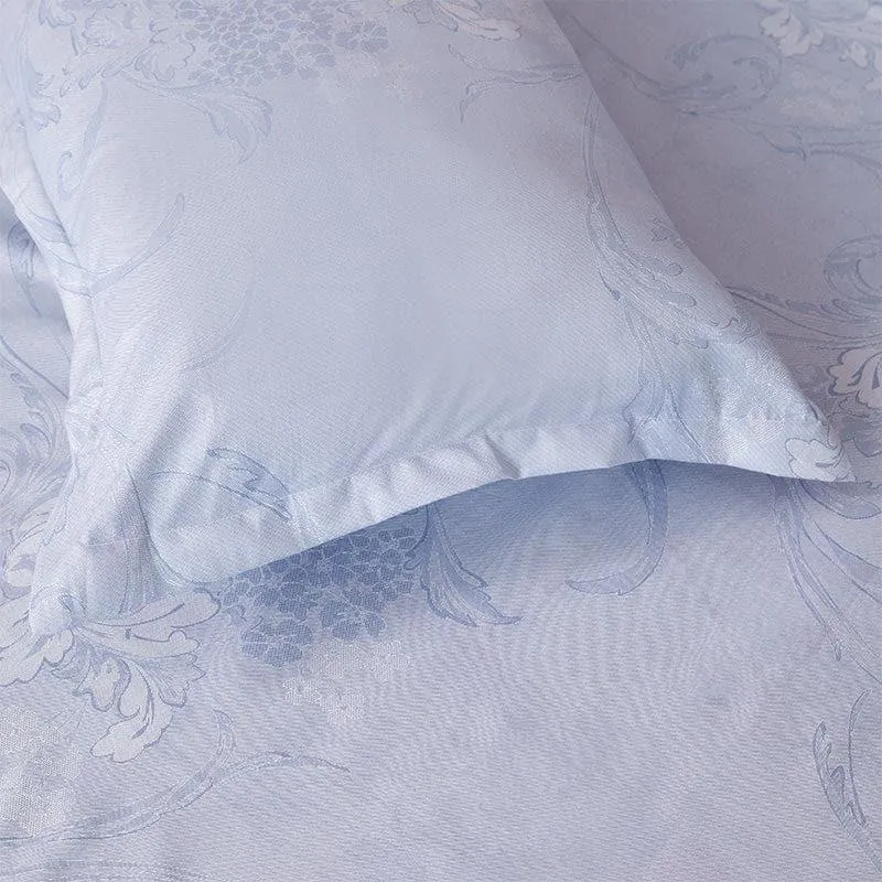 Aaavar Printed Reversible Cotton Bedsheet (Blue,White) - 170 TC media 4