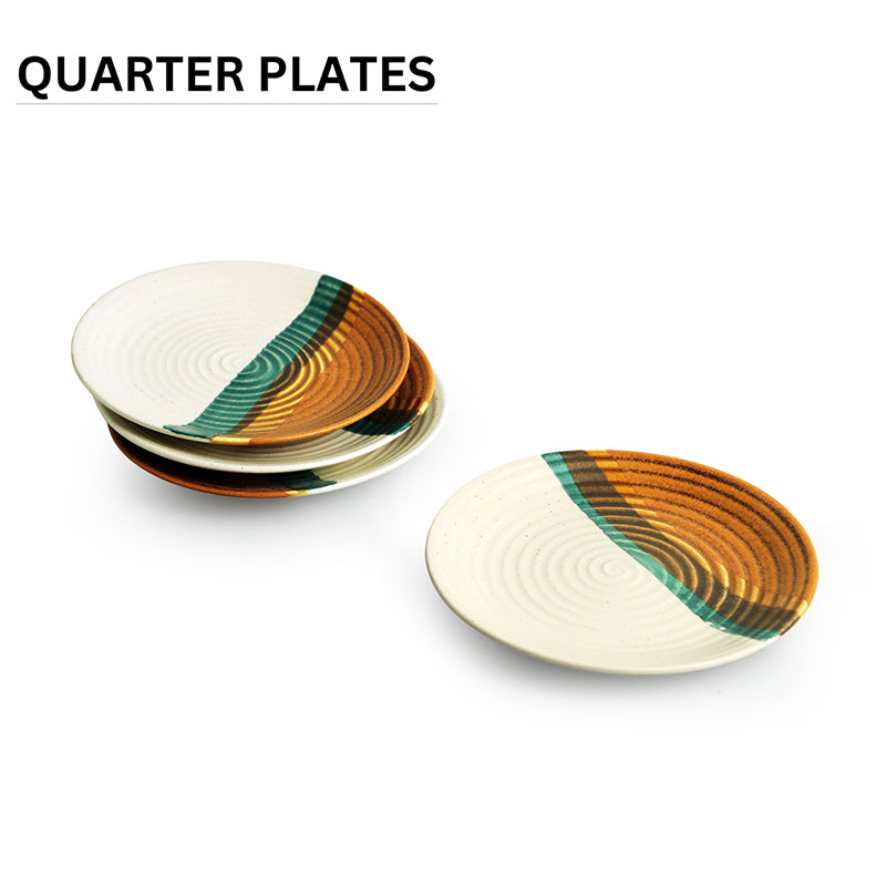 Cinnamon Grove Ceramic Quarter Plate - Set Of Four media 3