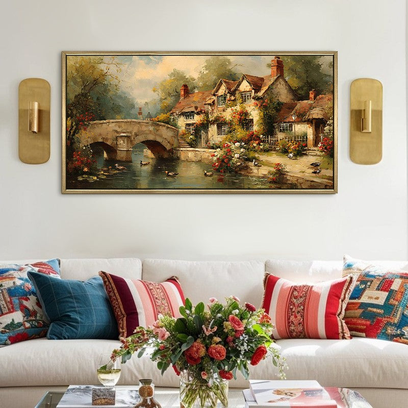 Rustic Vineyard European Wall Art